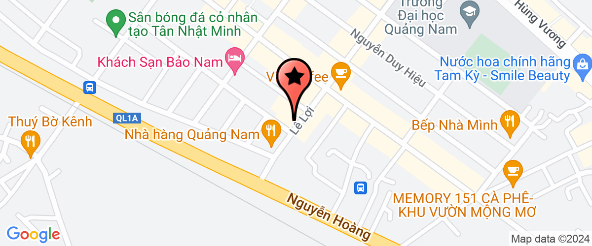 Map go to Quang Ha Services Company Limited