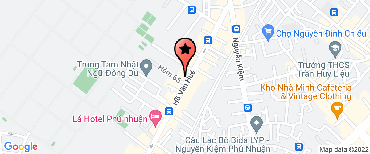 Map go to Hoa Si Training Joint Stock Company