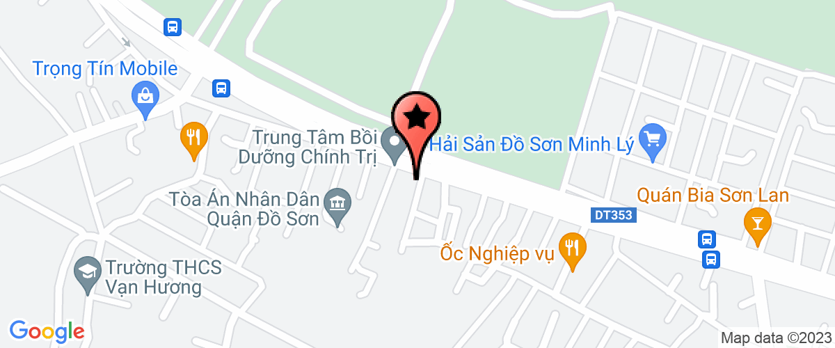 Map go to Hung Anh Travel Construction Trading Joint Stock Company