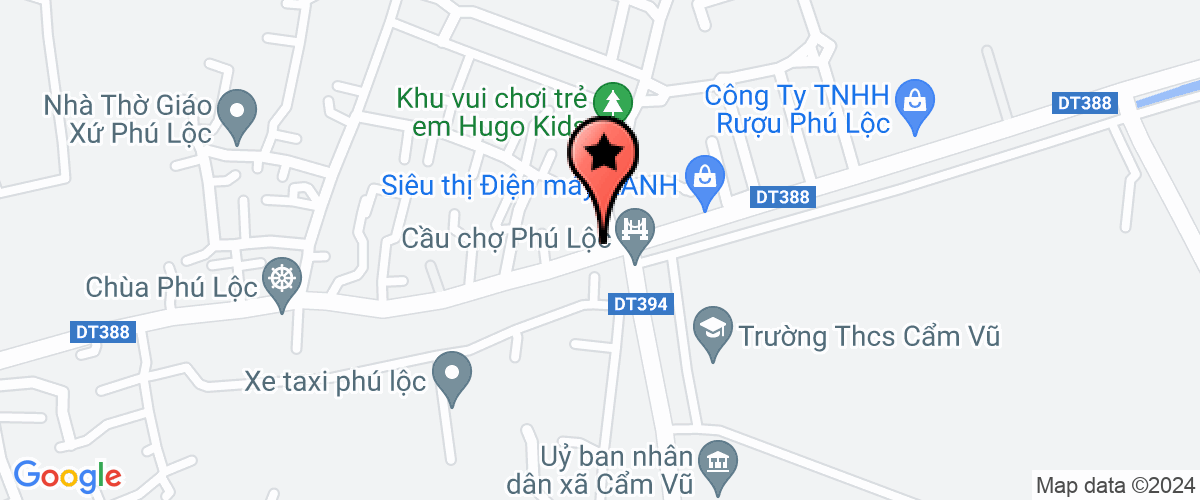 Map go to co phan Viet Phu Company