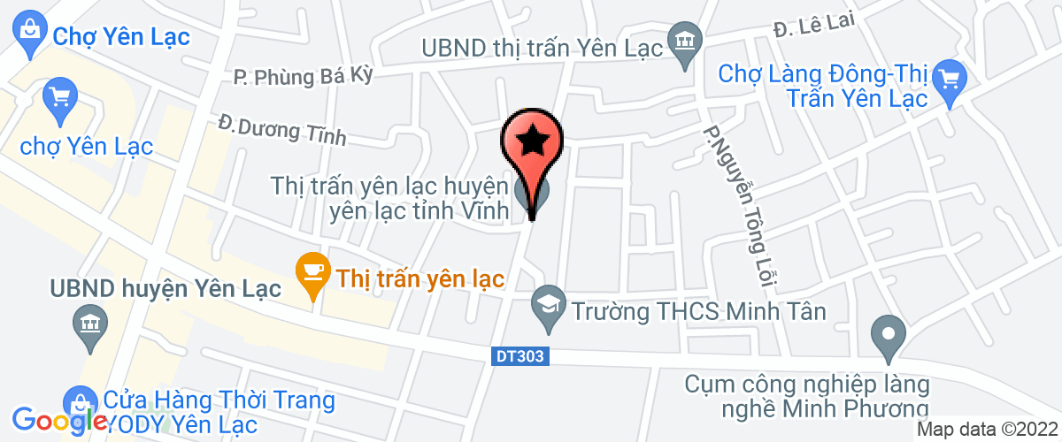 Map go to mot thanh vien dich vu va thuong mai Hoang Hiep Company Limited