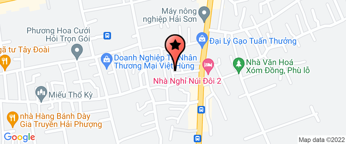 Map go to Tien Hung Service Transport Company Limited