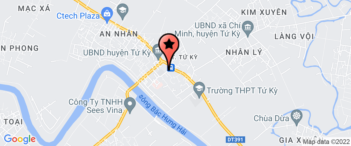 Bản đồ đến Công Ty TNHH Xây Dựng Thương Mại Thanh Dương