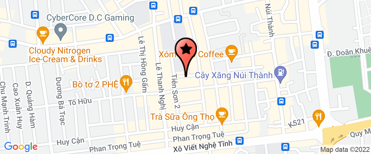 Map go to Khai Ca Company Limited