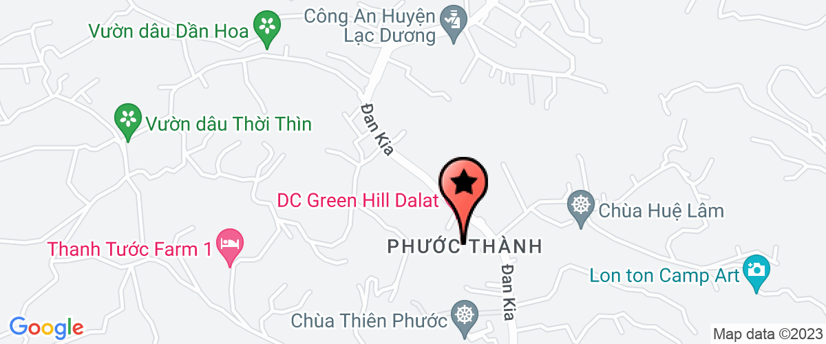 Map go to Rong Choi Da Lat Travel Service Company Limited