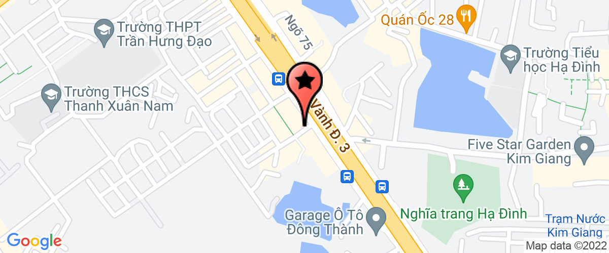 Map go to 69 Ha Noi Capital Joint Stock Company
