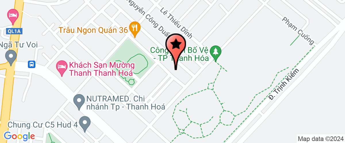 Map go to Minh Phu Tai Company Limited