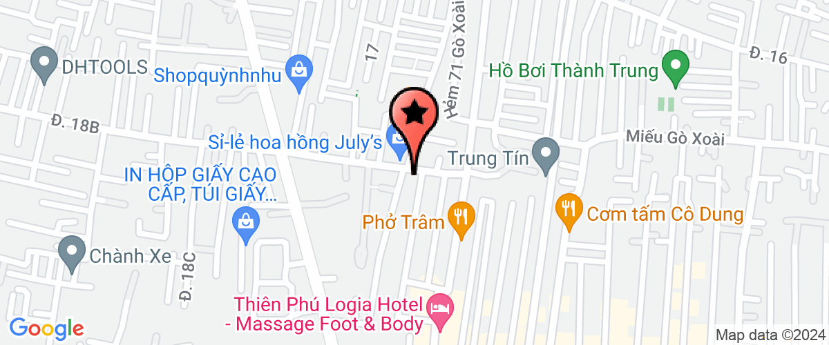 Bản đồ đến Công Ty TNHH Qng