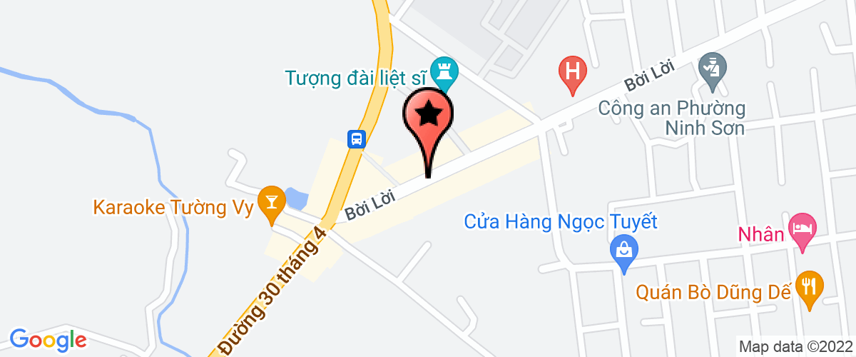 Map go to TM  P.v.a Tay Ninh Services And Company Limited