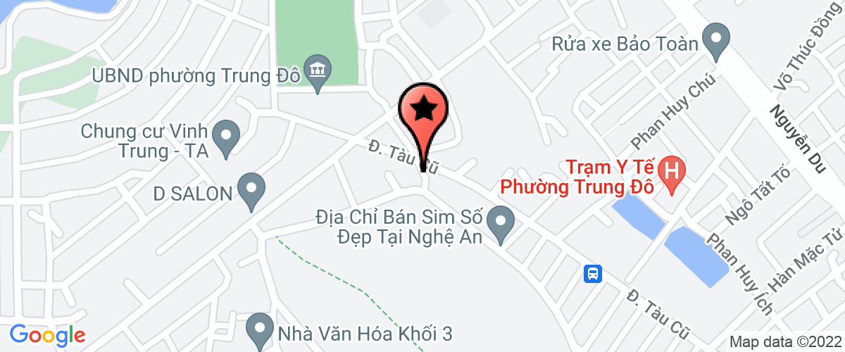 Map go to 168 Nghe An Construction Consultant Joint Stock Company