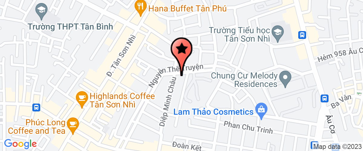 Map go to Tan Phu Electric Joint Stock Company
