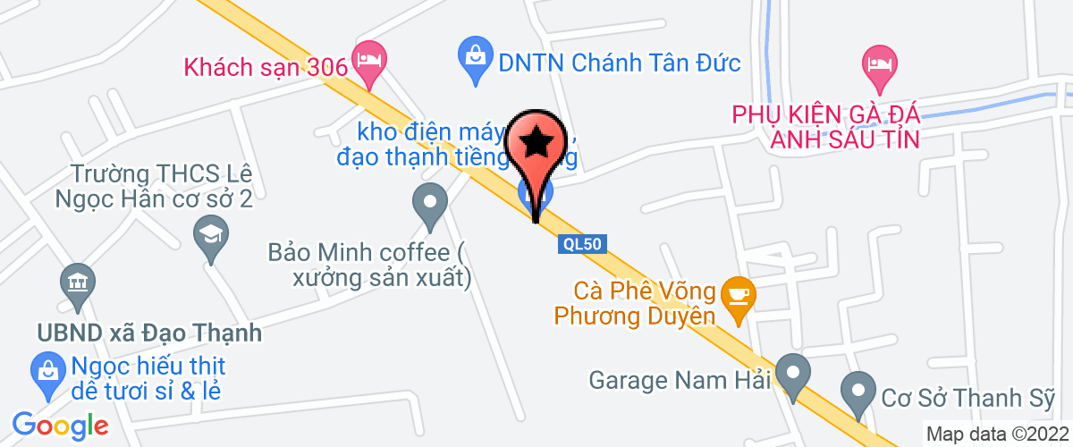 Map go to Dinh Duong Thai Tuan Food Company Limited