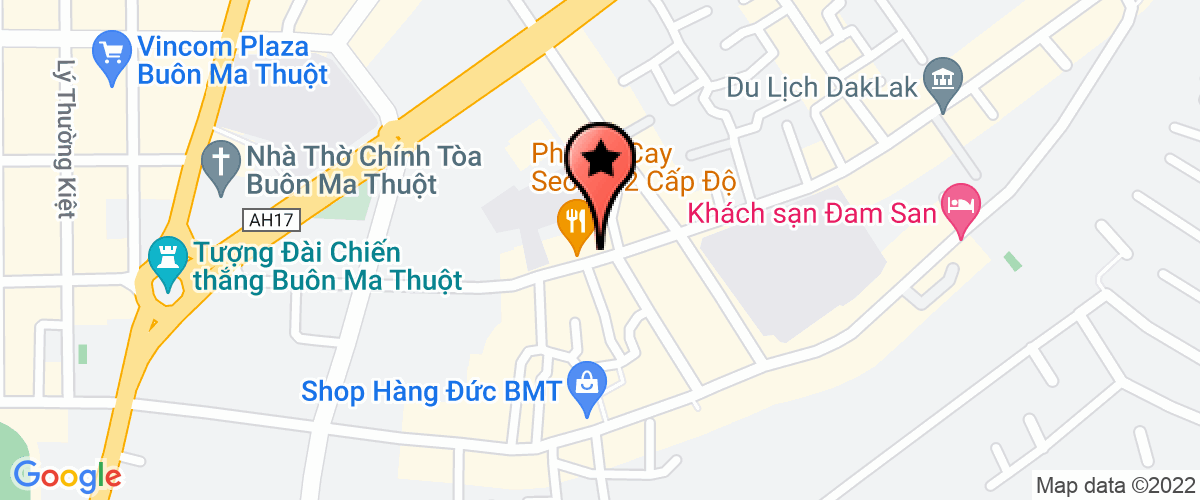 Map go to Hoang Phuong Nam Branch of  in Krong Bong Urban Environmental Company Limited