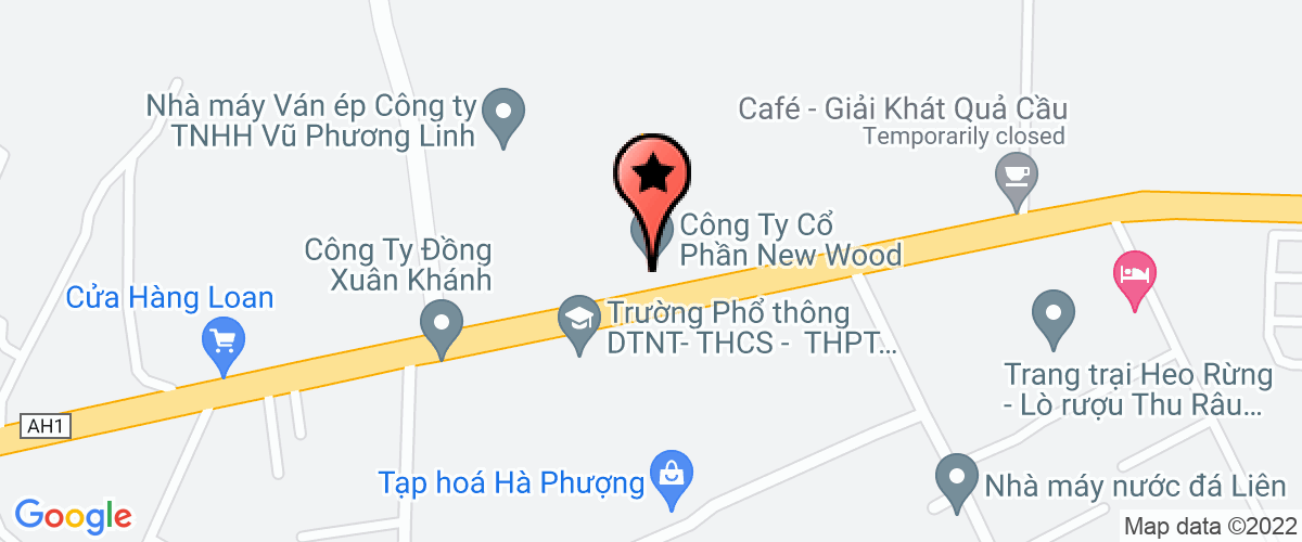 Map go to Thanh Dat Phat Food Company Limited