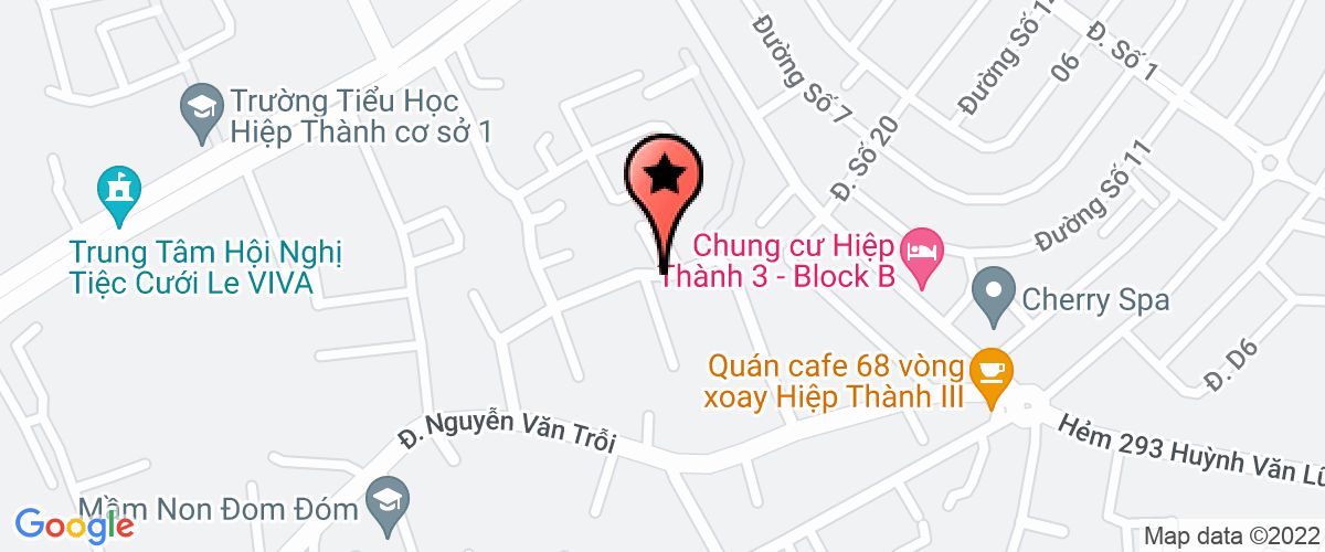 Bản đồ đến Công ty TNHH Thiên Thịnh Phát