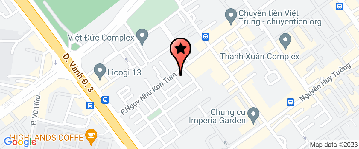 Map go to Dung Hang Viet Joint Stock Company