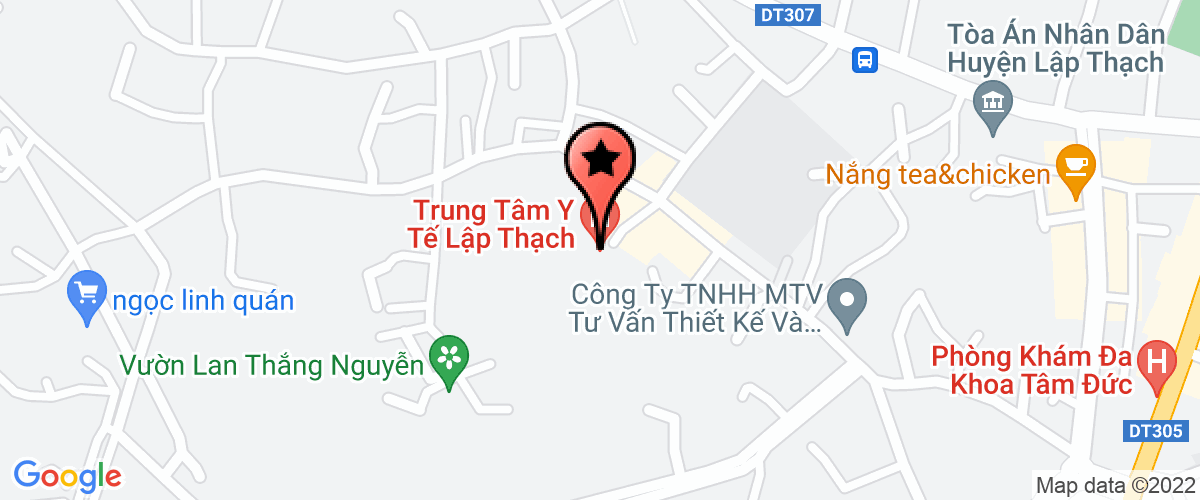 Map go to XD TM Tien Lien And Company Limited