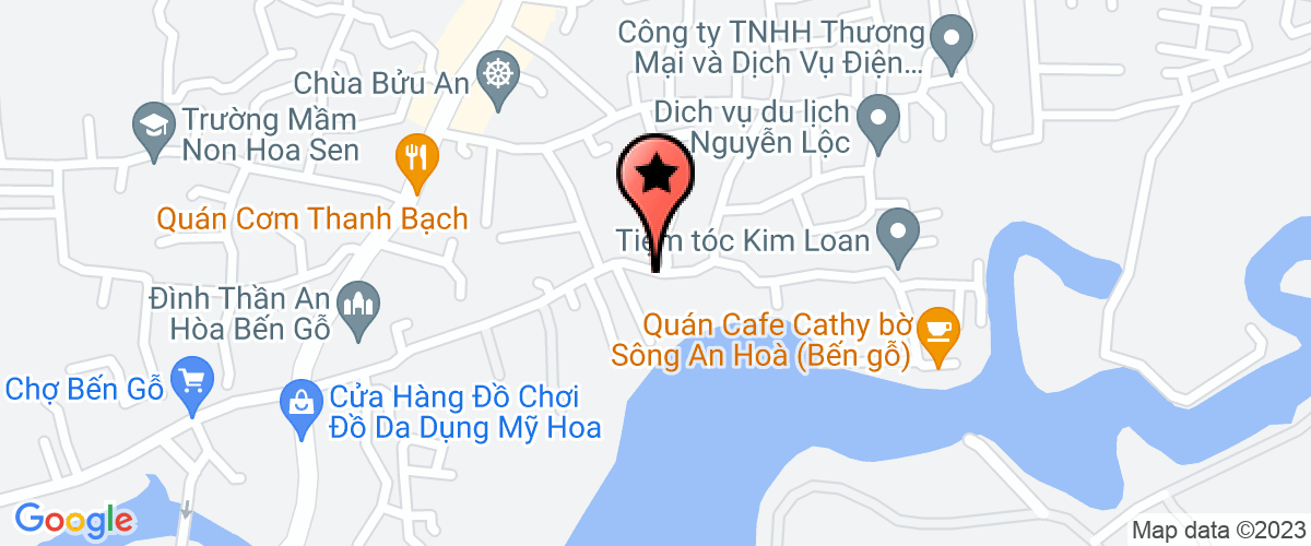 Map go to Tin Duc Thien Company Limited