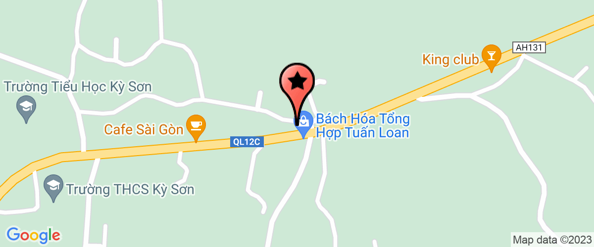 Map go to Branch of TM - DV Thanh My Phat  Tinh Bot San Ha Tinh.vn Processing Factory Company Limited