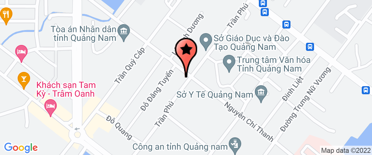 Map go to Ban dan van uy Quang Nam Province