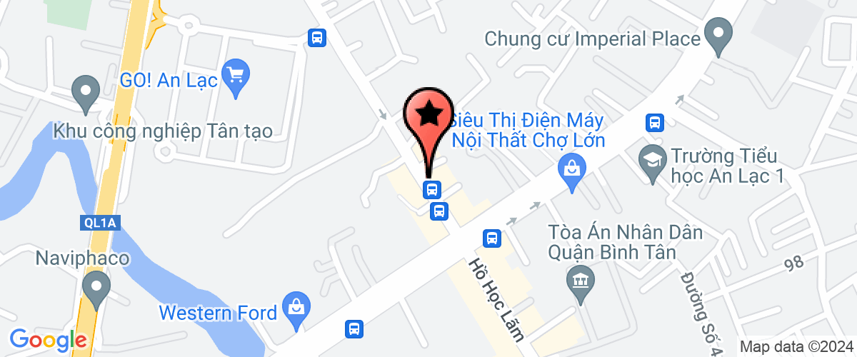 Bản đồ đến Công Ty TNHH Một Thành Viên Dịch Vụ Tổng Hợp Tân Phú Thuận