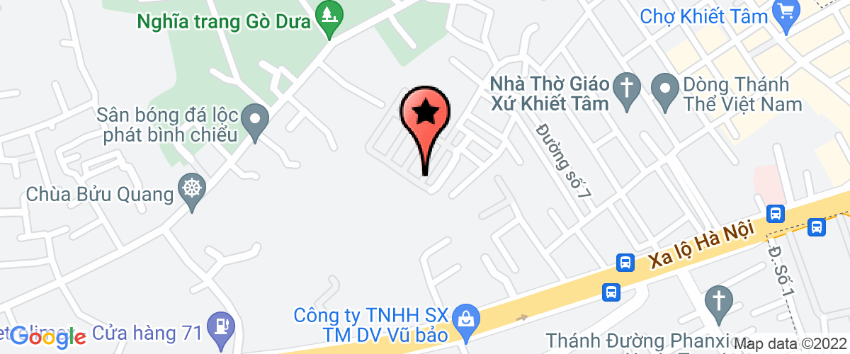 Map go to Binh An Forwading Company Limited