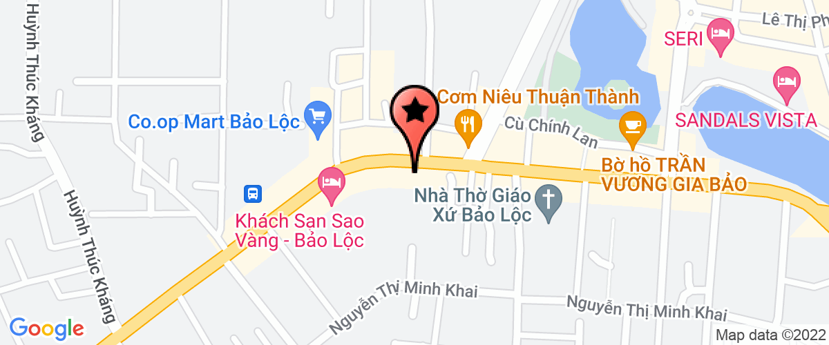 Map go to Tam Hoang Anh Company Limited