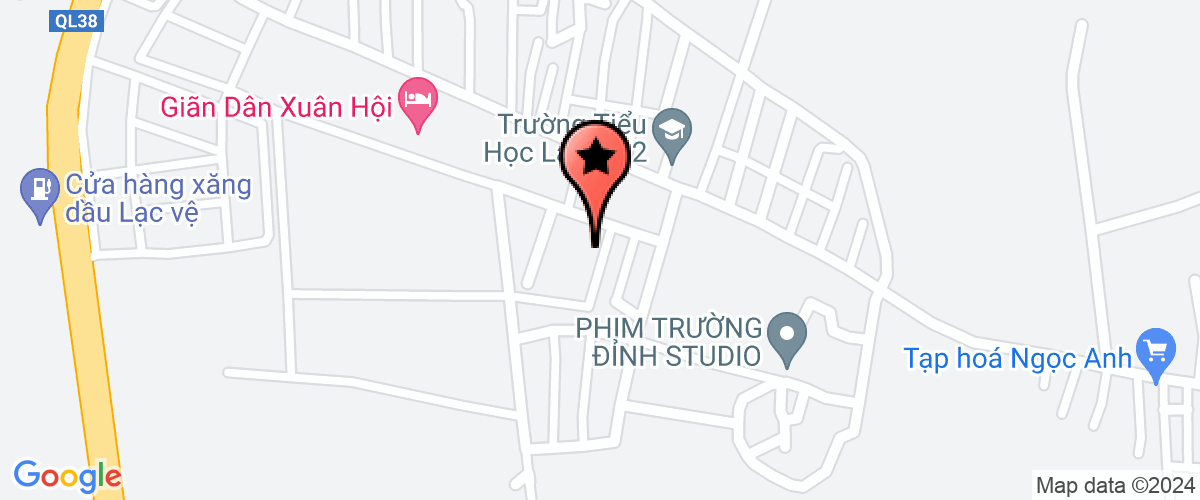 Map go to may tre dan xuat khau Phung Hung Co-operative