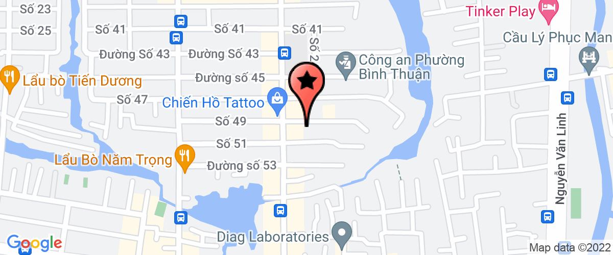 Bản đồ đến Công Ty TNHH Fukuda Việt Nam