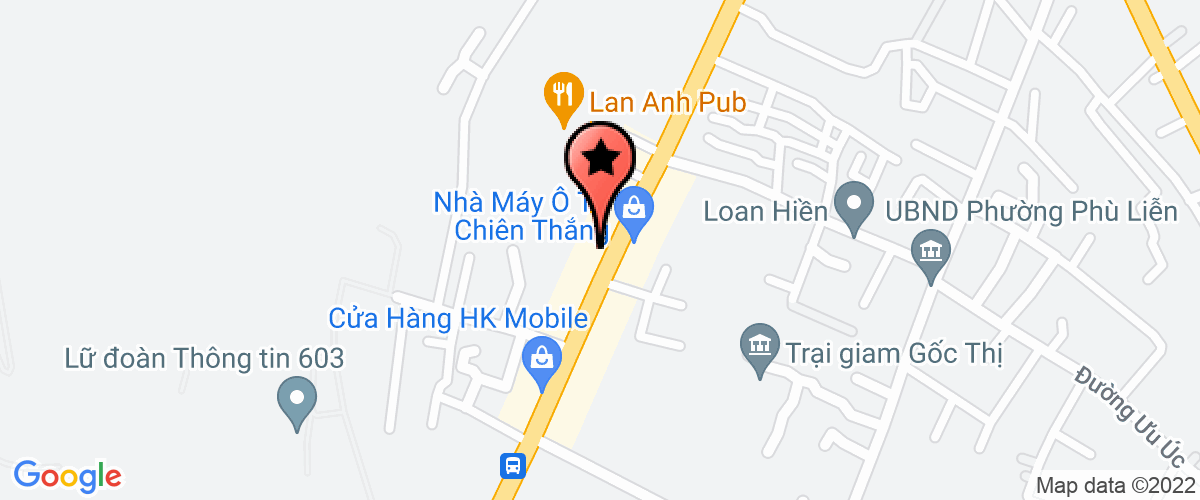 Map go to Dau Khi Phuc Tam Khang Trading Service Company Limited