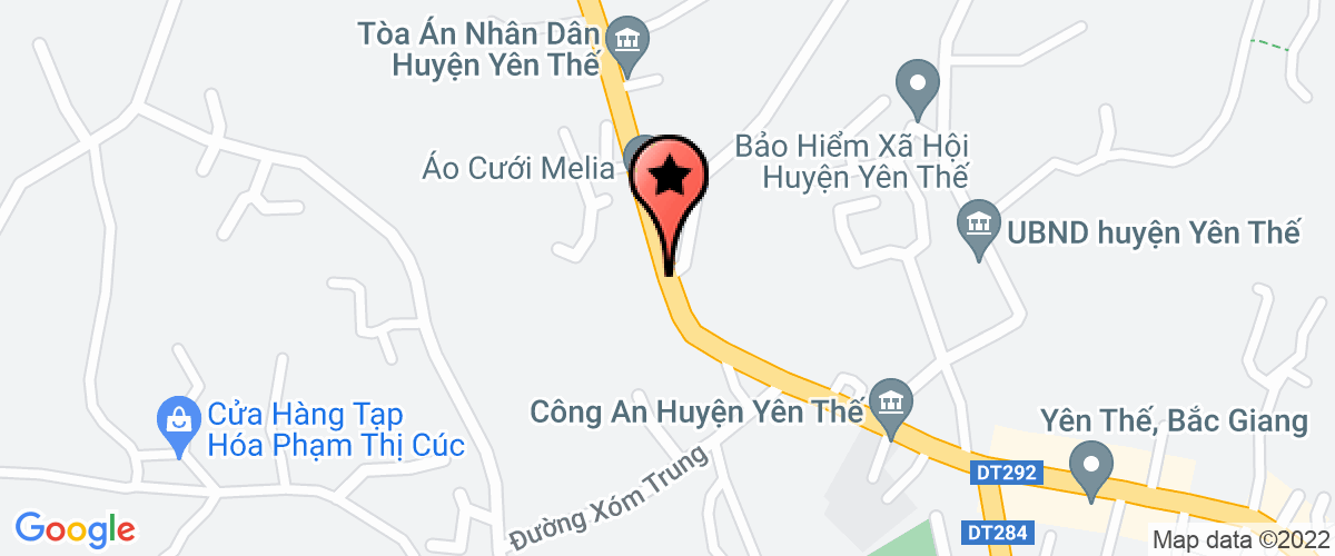 Map go to Binh Minh Travel Tradding and Sevrice Limeted Company