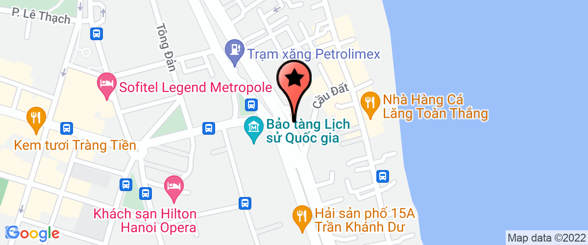 Bản đồ đến Công Ty Cổ Phần Tập Đoàn Hdt Việt Nam