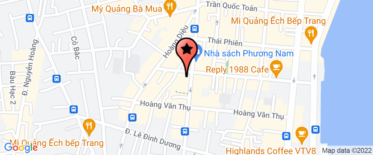 Bản đồ đến Công Ty TNHH MTV Dịch Vụ Và Công Nghệ Mắt Bão Đà Nẵng