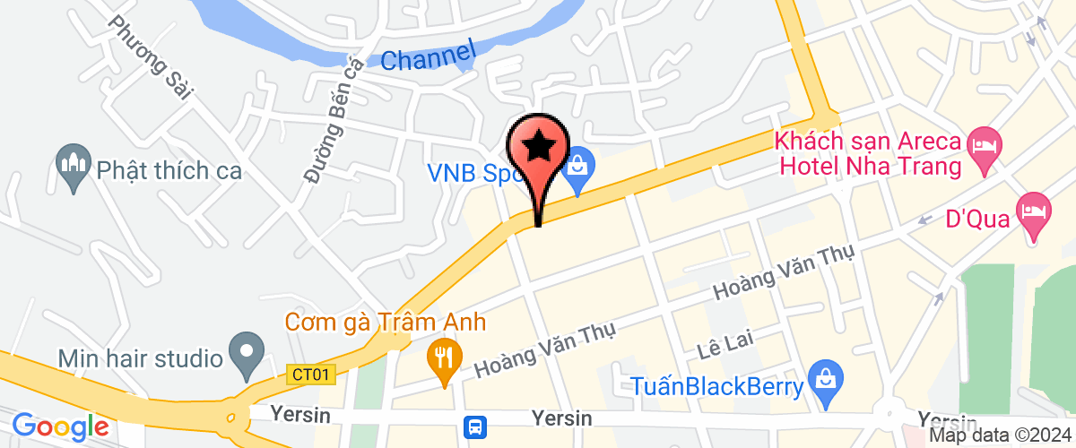 Map go to Mot thanh vien Vo Thu Van Company Limited