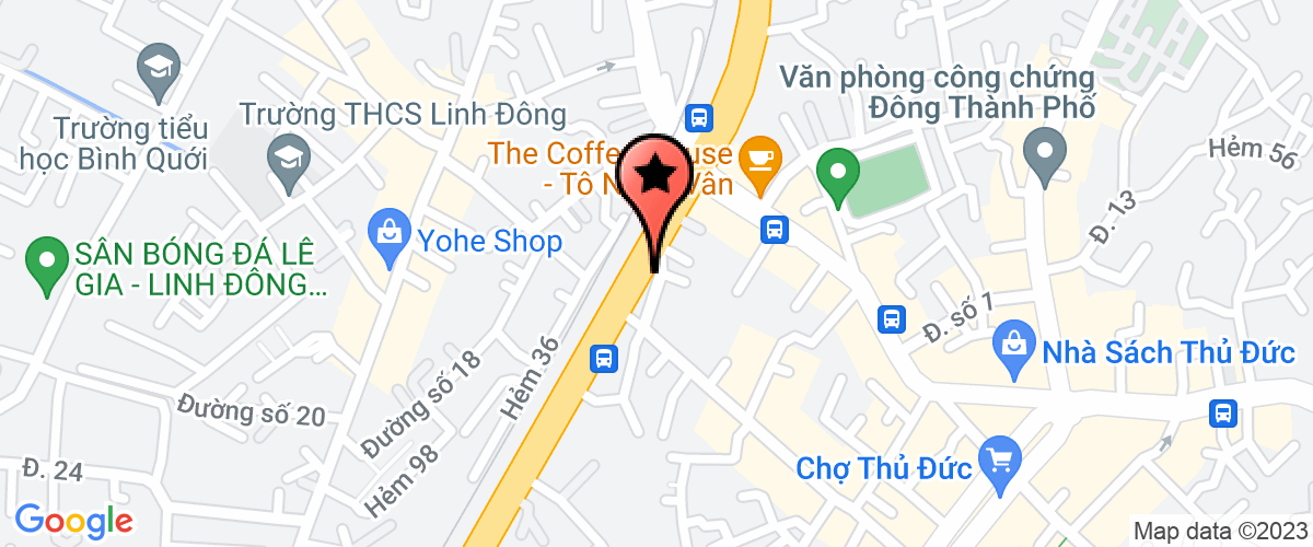 Map go to Vn Nets Global Business Solution Company Limited