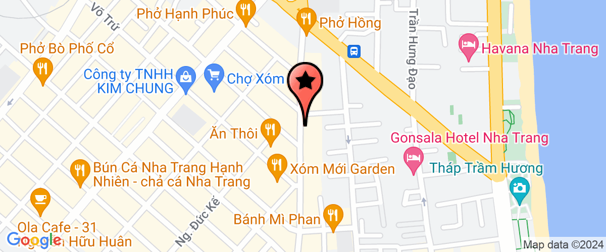 Map go to Thien Bao Service Trading Company Limited