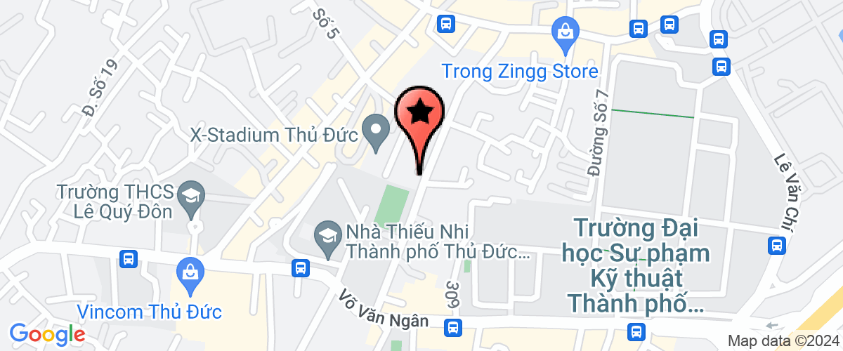 Map go to Nam Cuong Land Real-Estate Construction Company Limited