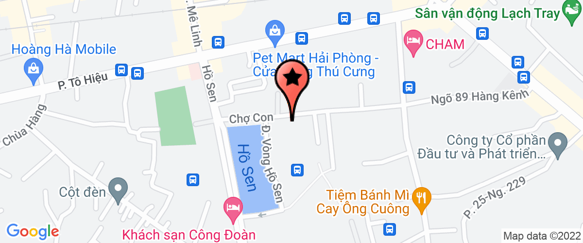Map go to Nam Anh Phat I Services Company Limited