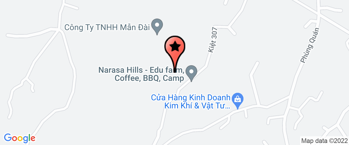 Map go to Hoang Chuong Private Enterprise