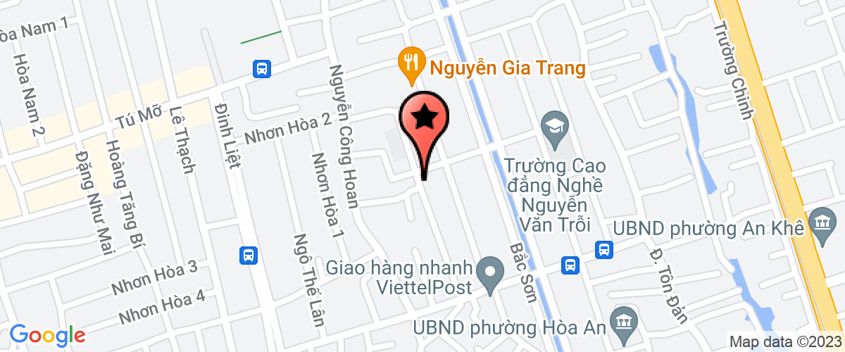 Map go to quang cao Ha Huong Company Limited