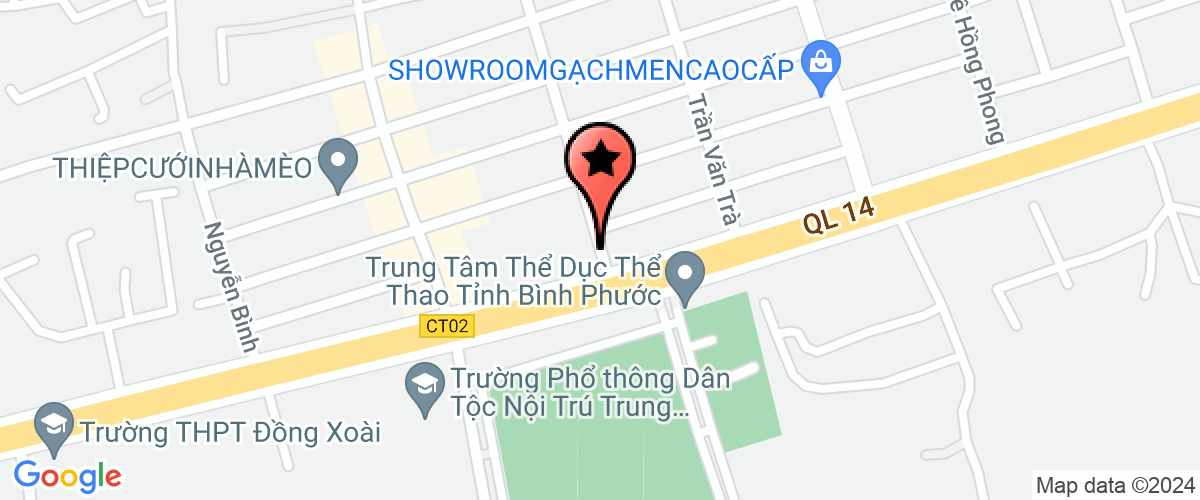 Map go to Lien Hiep Cac Hoi   Binh Phuoc Province Technical And Science