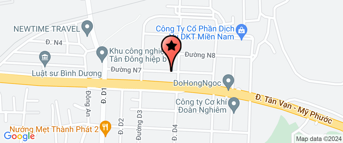 Map go to Dai Trung Kien Service Trading Company Limited