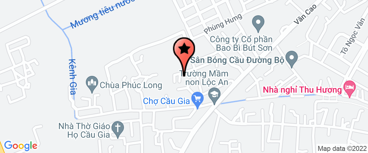 Map go to Minh Bao Long Trading and Construction Company Limited