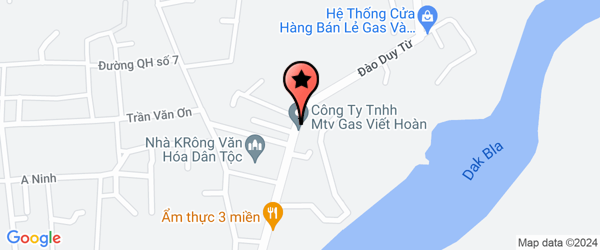 Map go to Dai Phong Tay Nguyen Construction And Consultant Company Limited