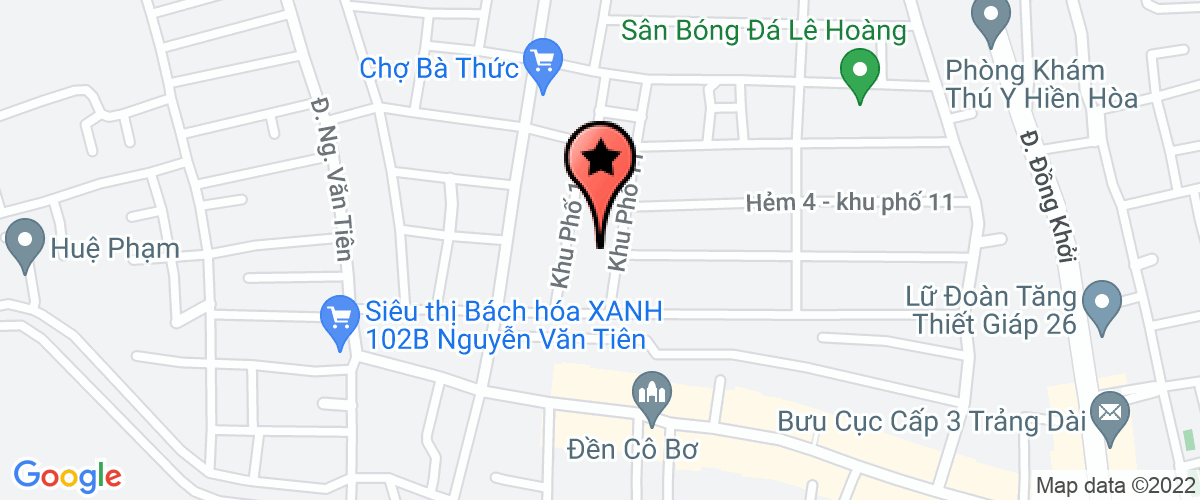 Map go to Son Thai Vinh Mechanical Company Limited