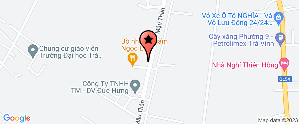Bản đồ đến Công Ty TNHH Dịch Vụ Du Lịch & Sự Kiện Sài Gón Tour - Trà Vinh
