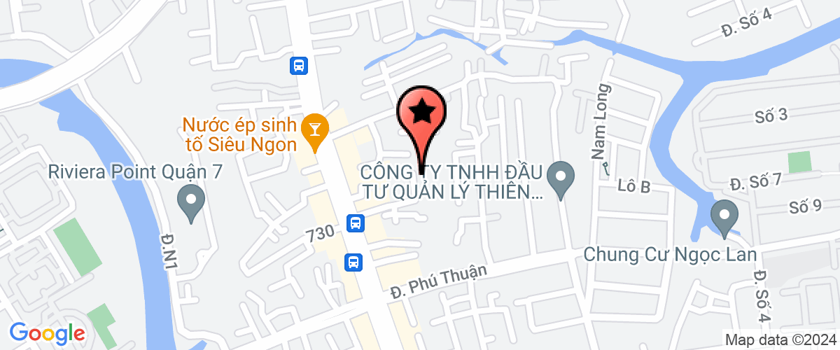 Bản đồ đến Công Ty TNHH Logistics Mê Kông