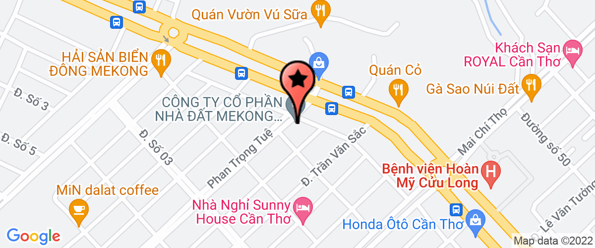 Map go to Mekong Real Estate Joint Stock Company