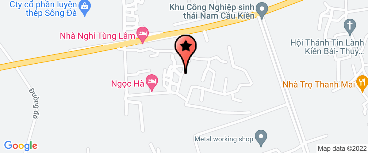 Map go to Anh Minh Company Limited