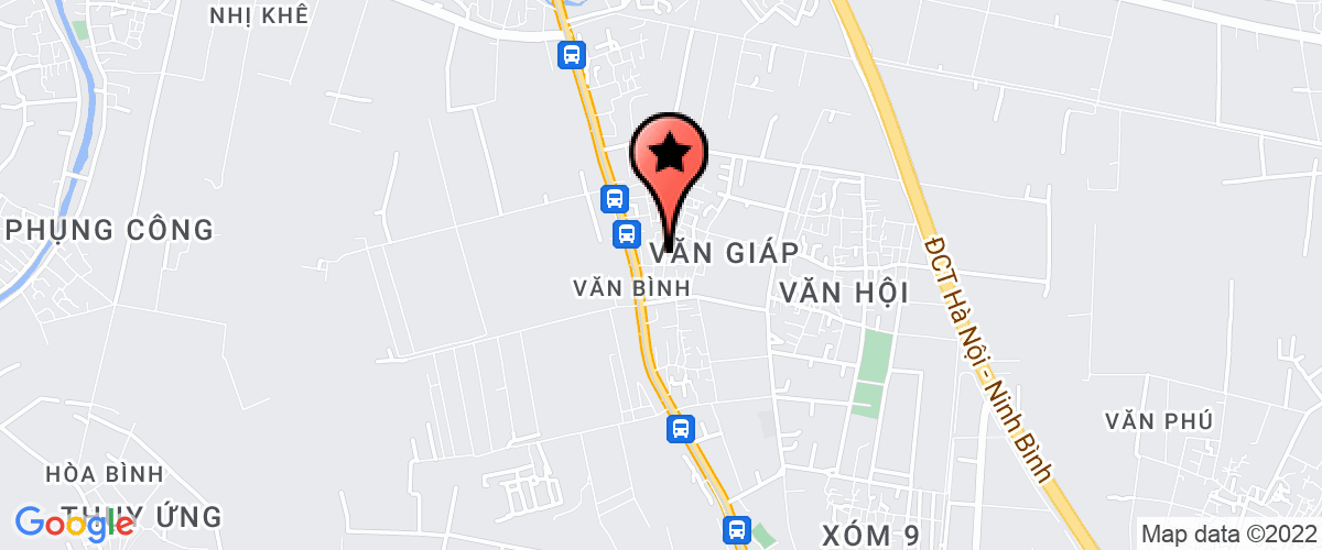Map go to Dong Anh Ha Noi Apron Joint Stock Company